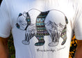 Load image into Gallery viewer, Unisex Bamboo Aztec Bear Shirt