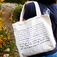 Load image into Gallery viewer, Organic Cotton Canvas Bag