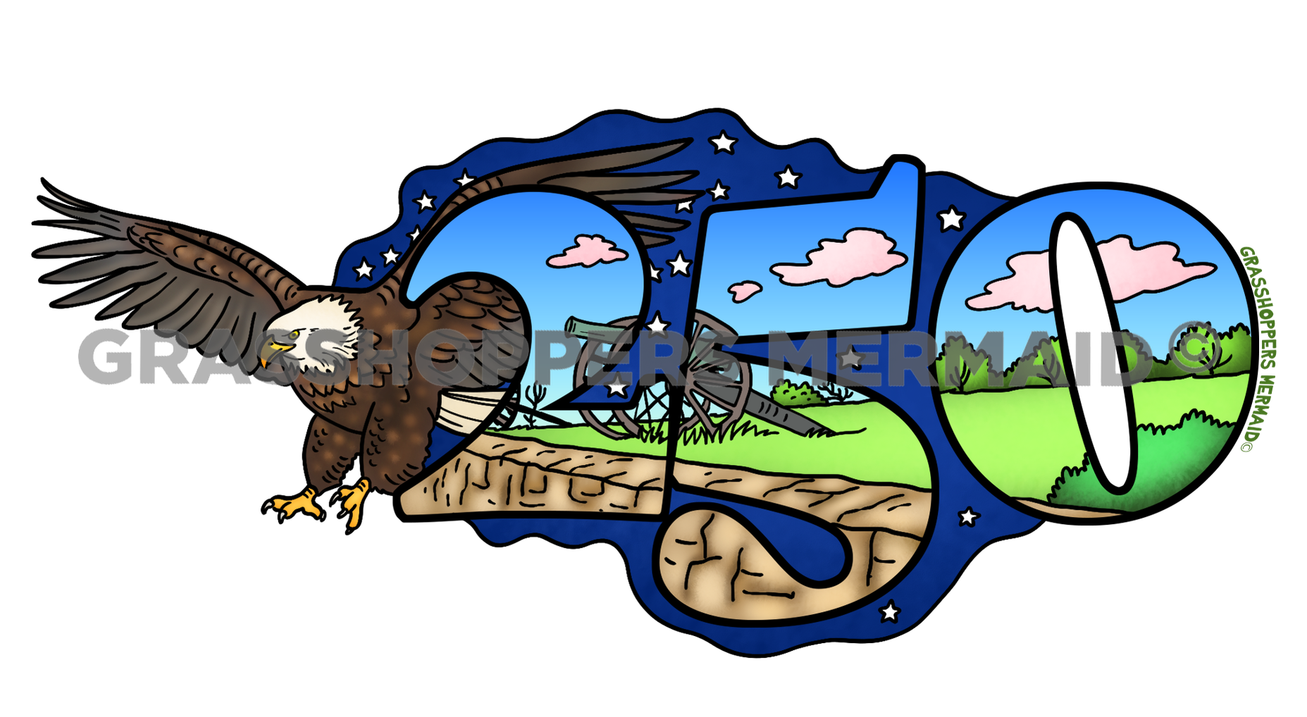 250th Yorktown Eagle