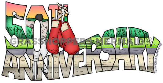 50th Anniversary Rocky Text