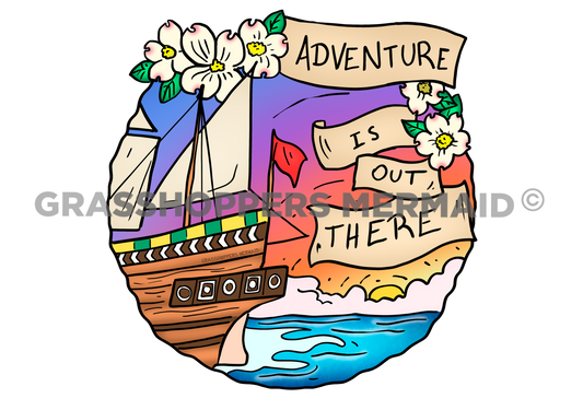 Adventure is Out There Boat
