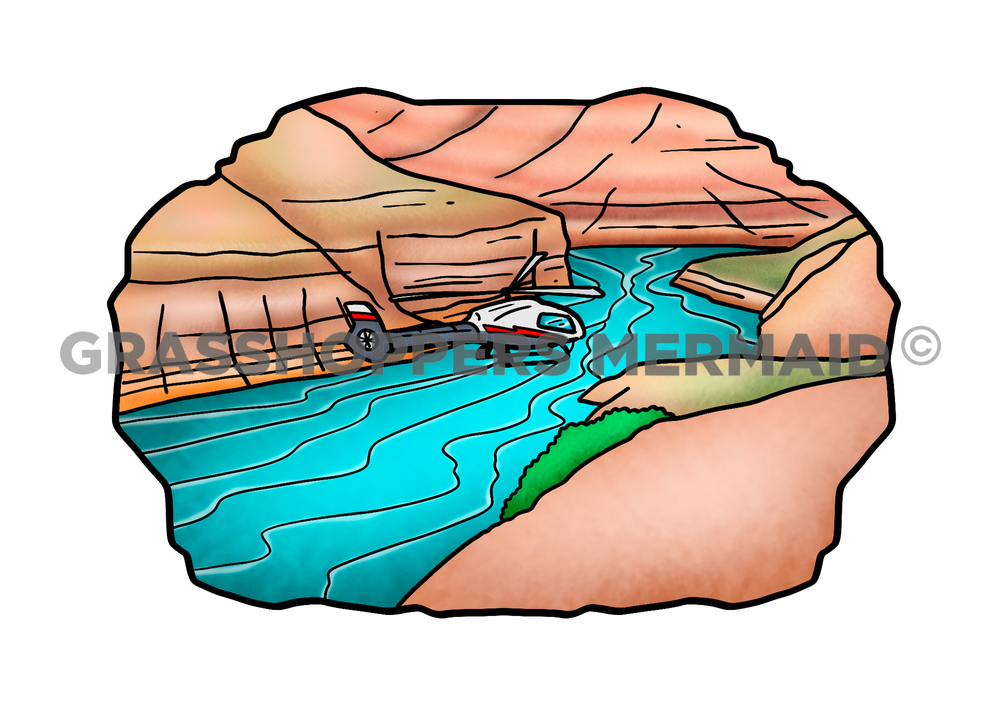 Grand Canyon & Helicopter