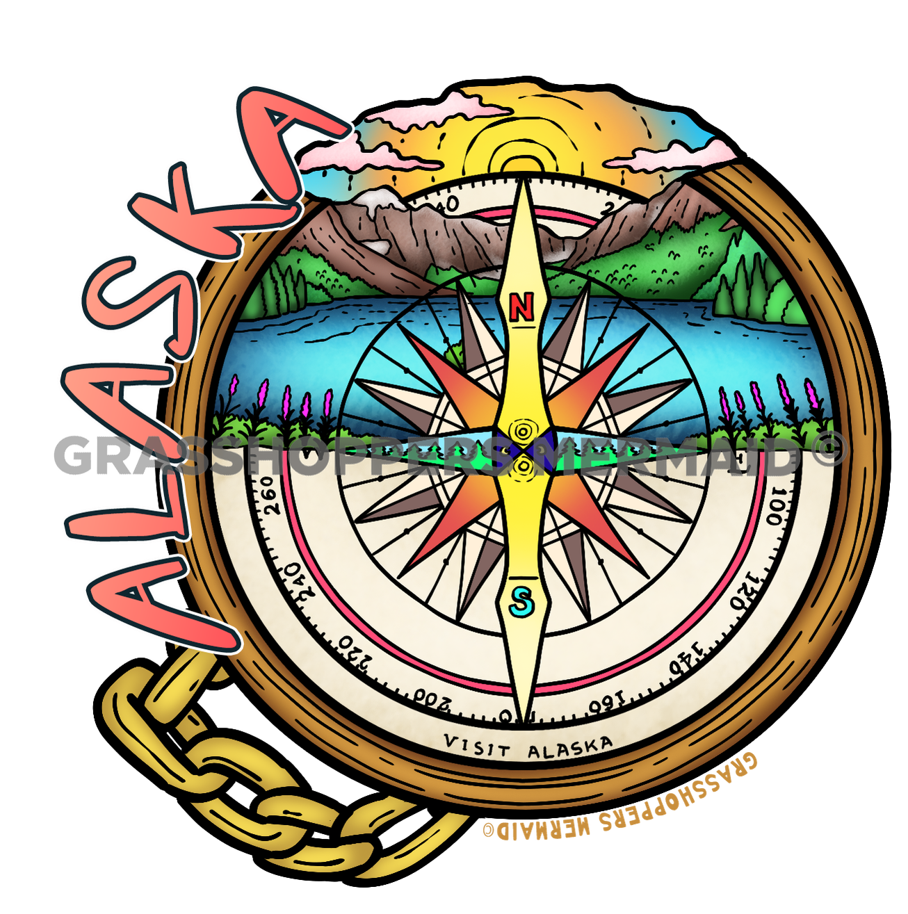 Alaska Compass