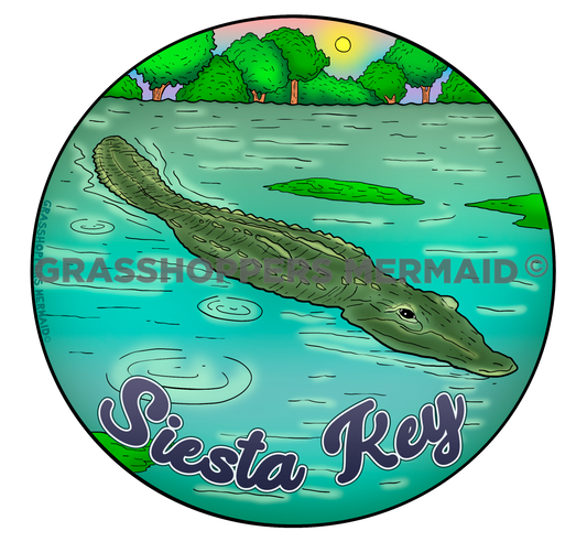 Alligator Peak-A-Boo