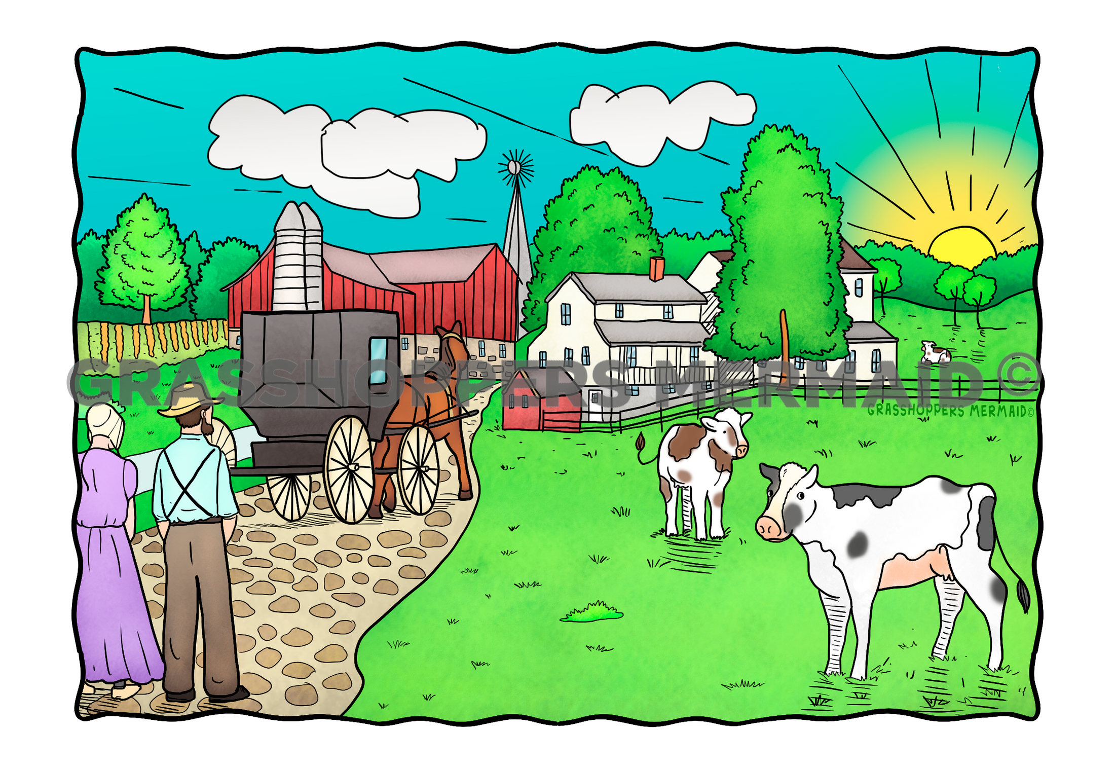 Amish Farmhouse