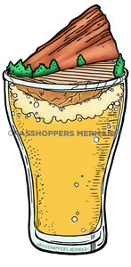 Red Rocks Beer Mug