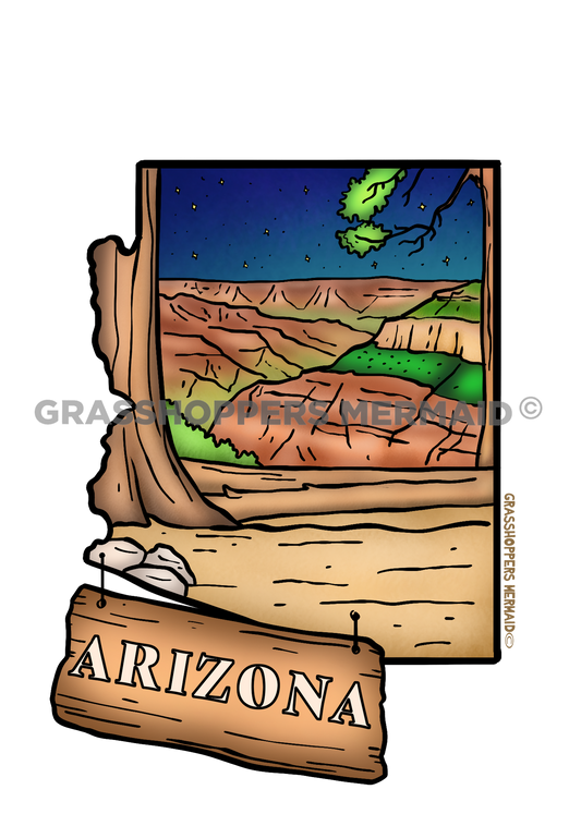 Arizona Park State Sign