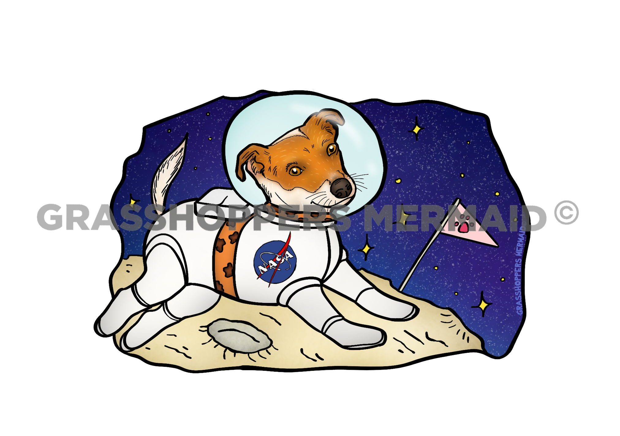 Astronaut Puppy