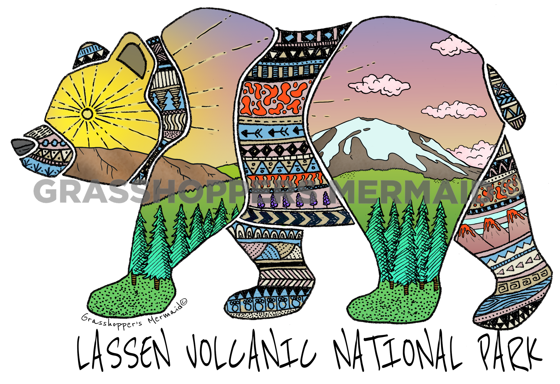 Aztec Volcano Bear