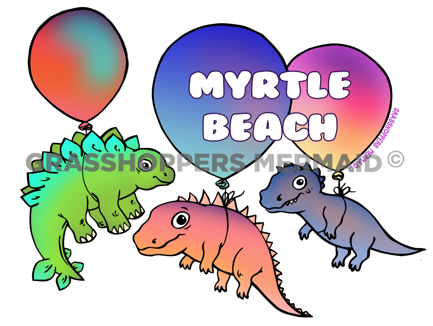 Baby Balloon Dinos