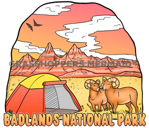 Badlands Tent & Rams