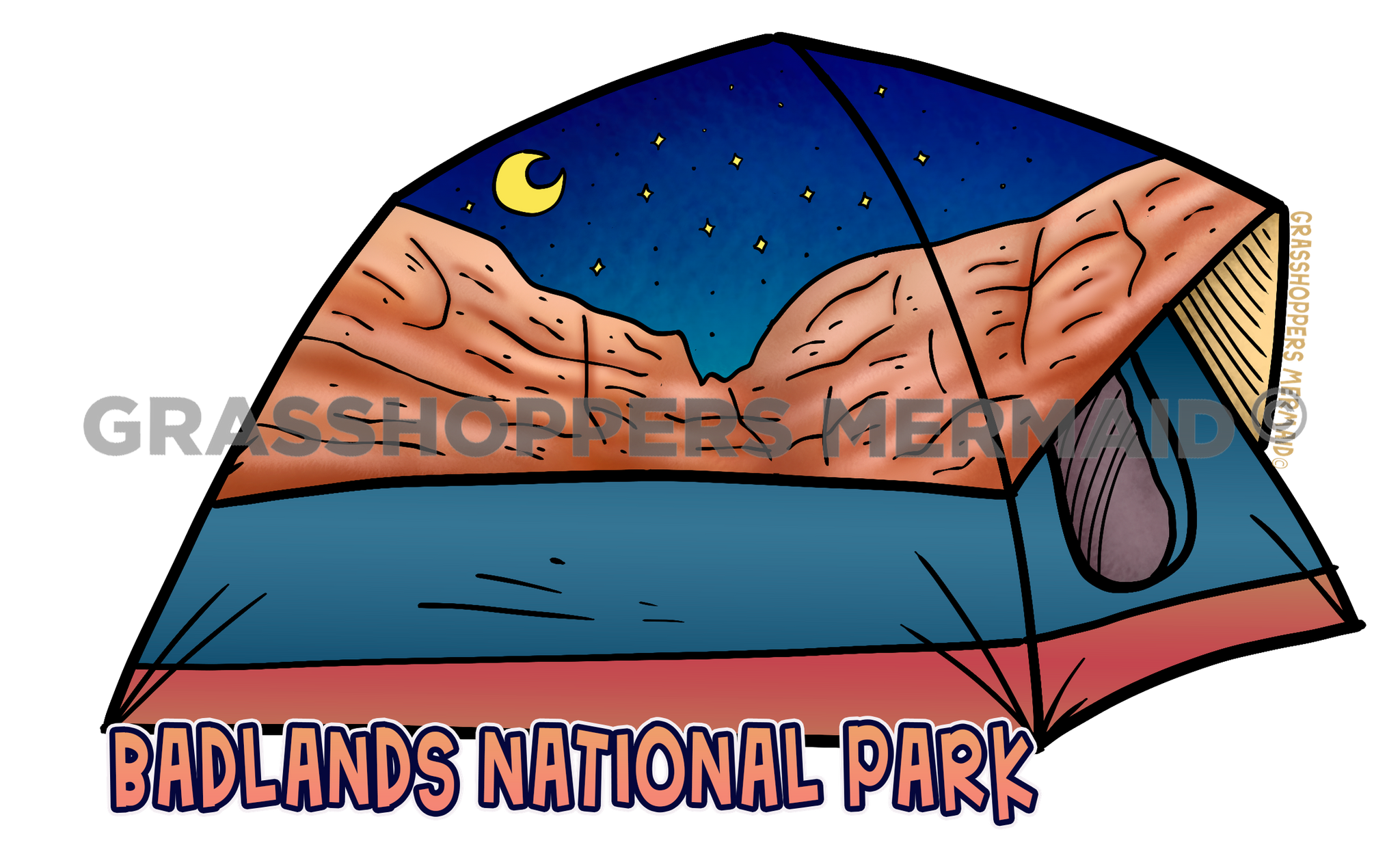 Badlands Camping Tent
