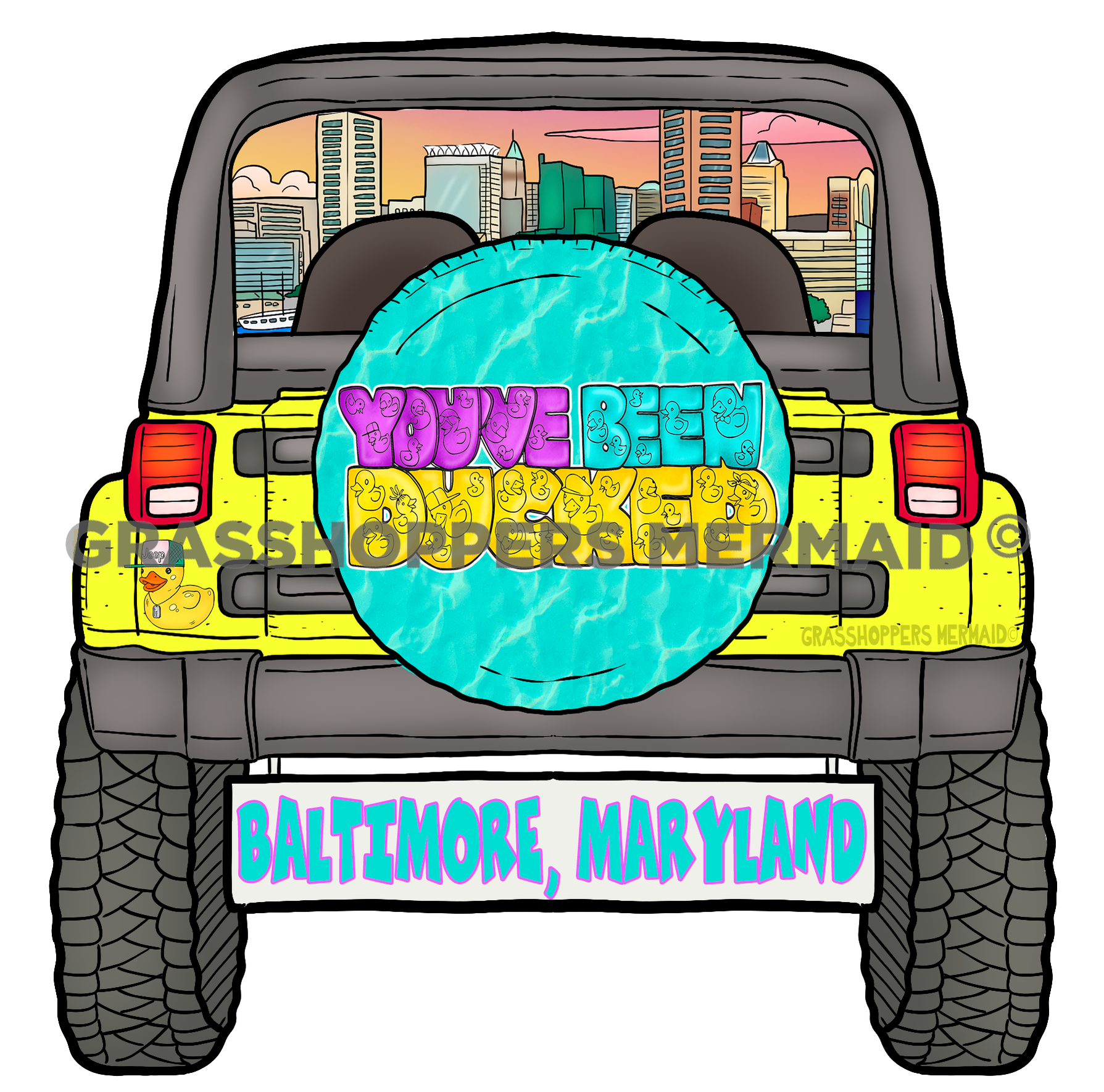 Baltimore City Duck Jeep
