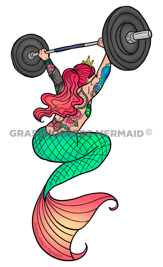 Barbell Mermaid