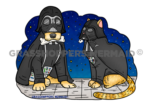 Bark & Cat Vader