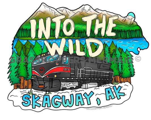 Bear Silhouette Train