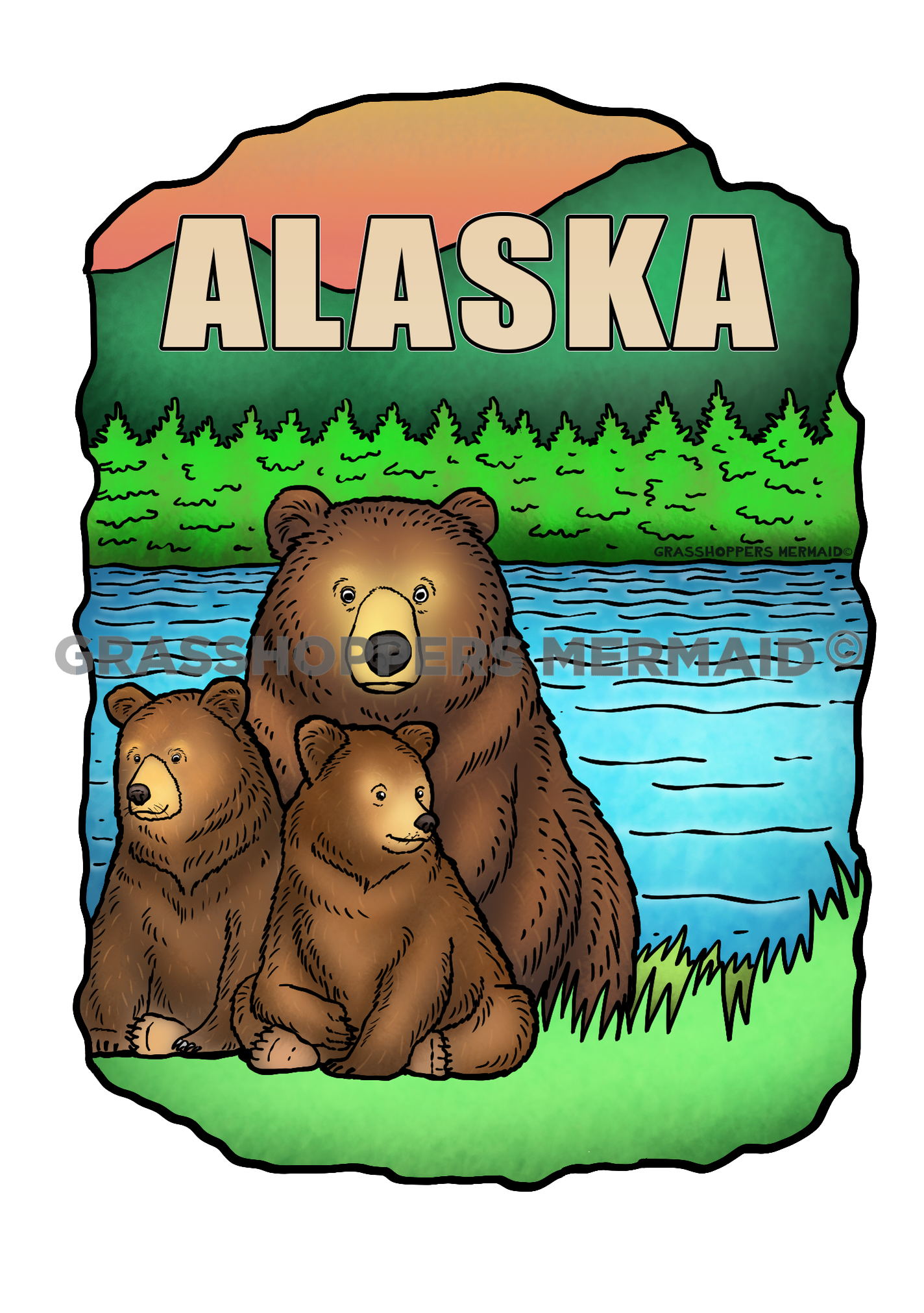 Bear Cub Trio