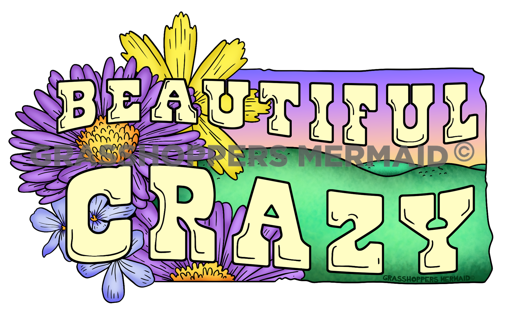 Beautiful Crazy Text