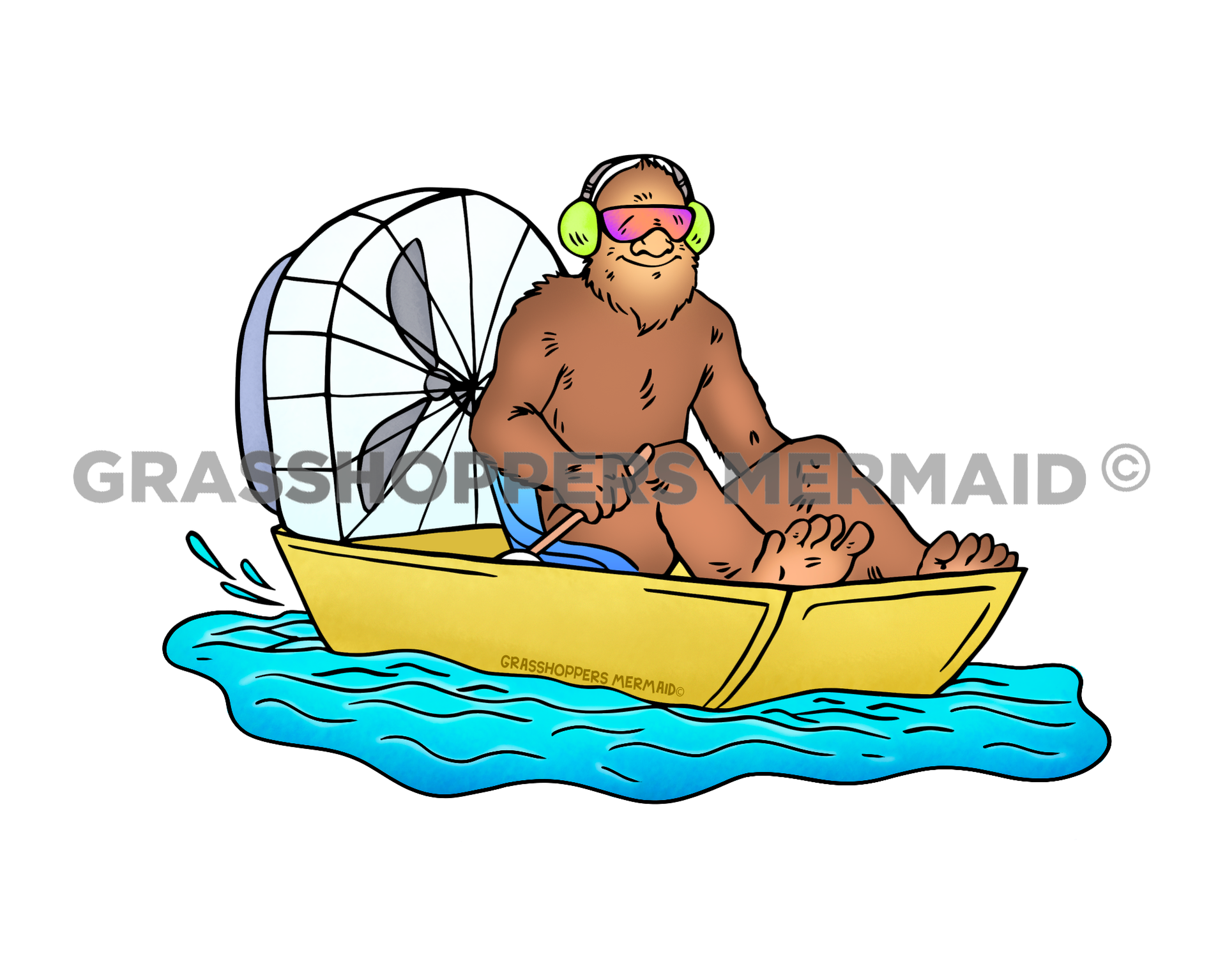 Bigfoot Airboat