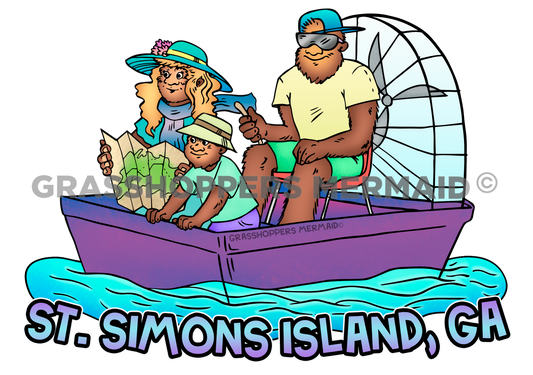 Bigfoot Family Airboat