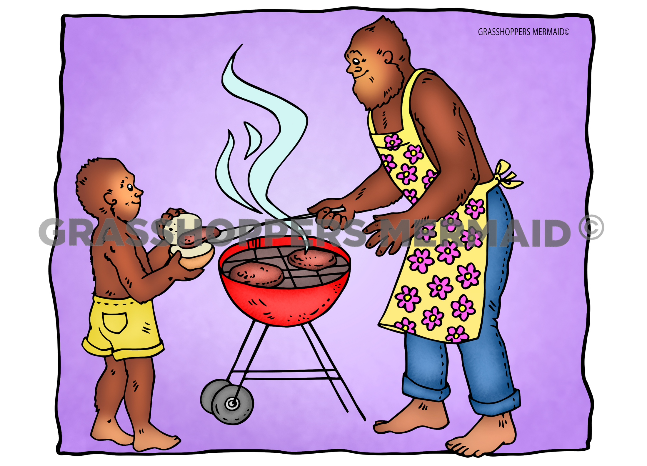 Bigfoot Grilling