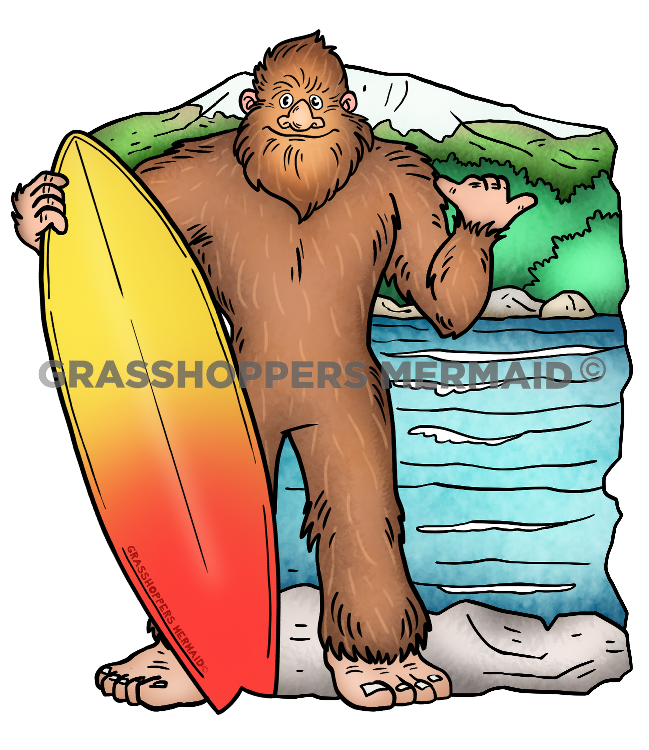 Bigfoot Mountain Surfing