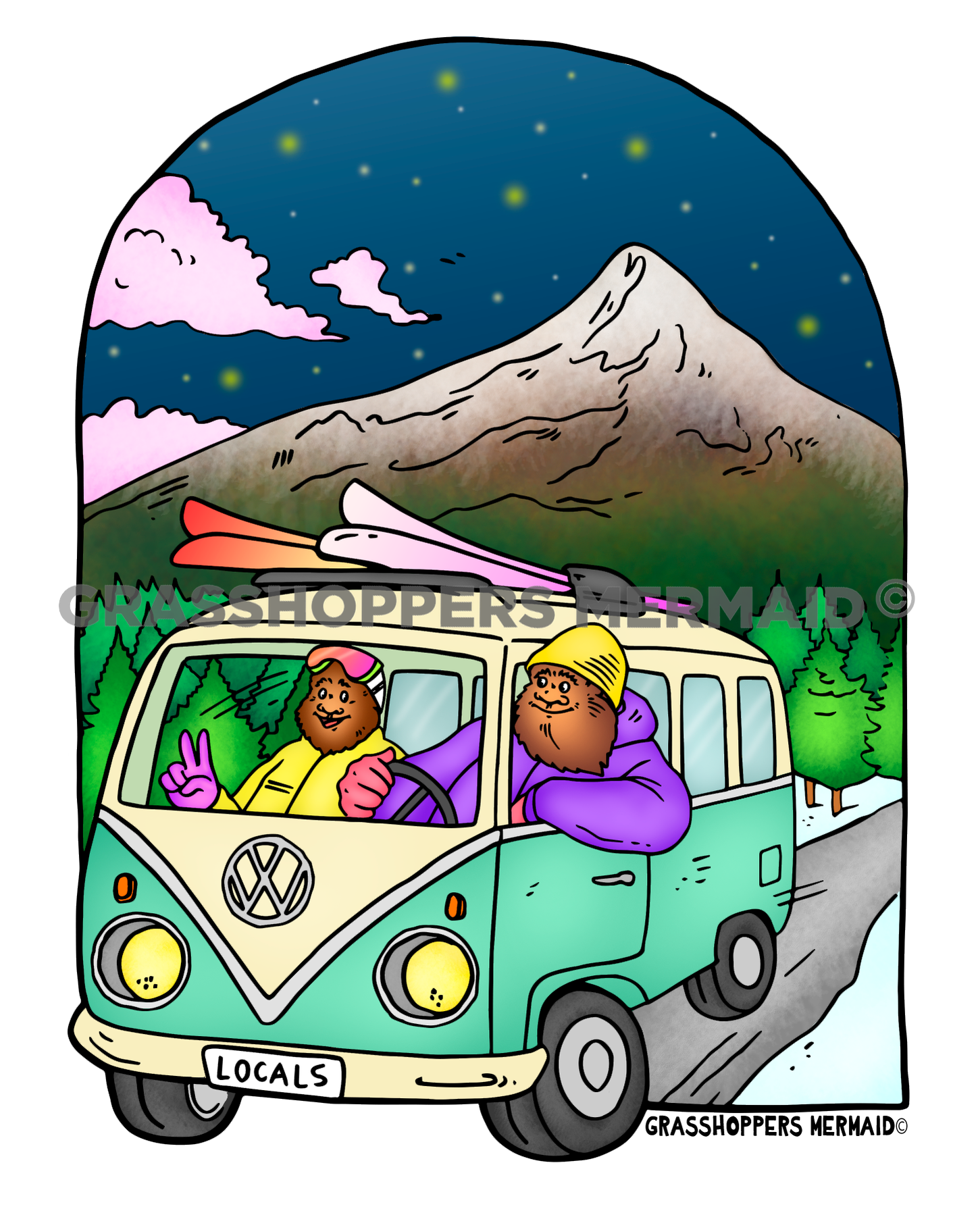 Bigfoot Skiing Locals