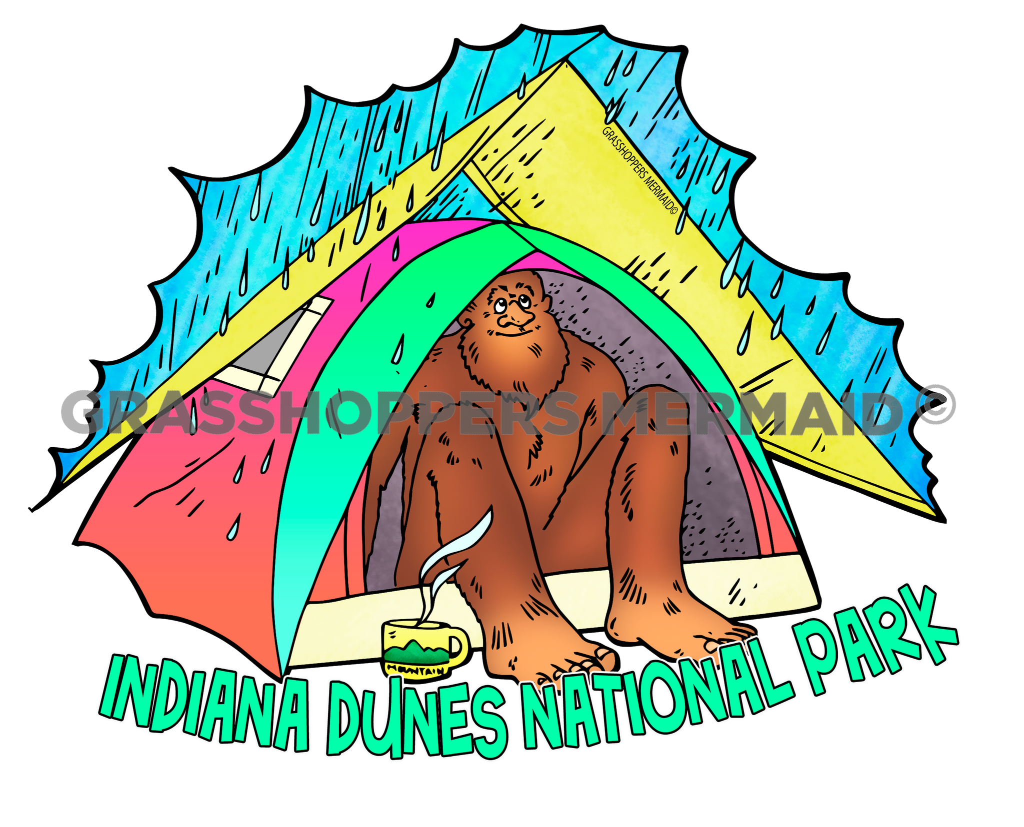 Bigfoot Rainy Tent