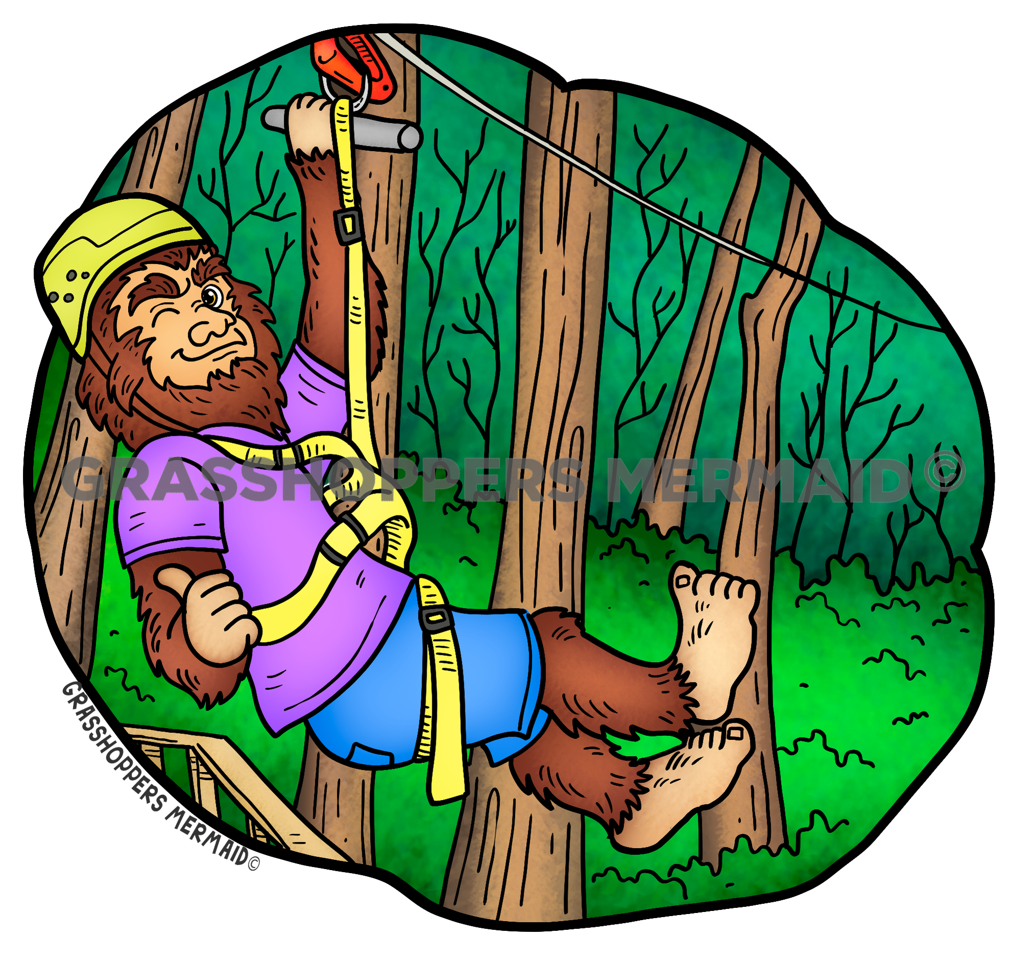 Bigfoot Ziplining