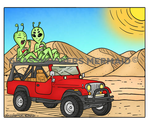 Alien Jeep Dunes
