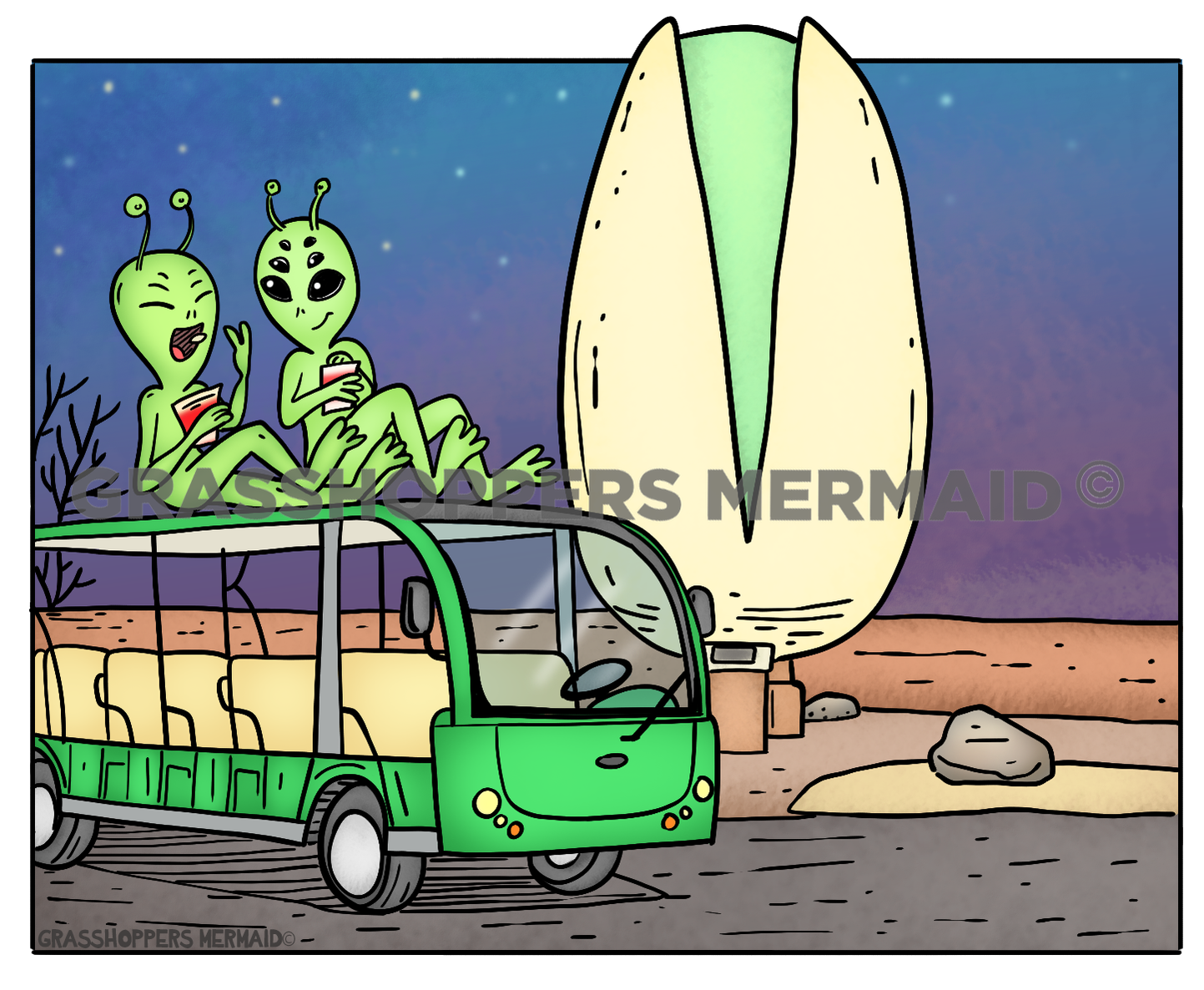 Biggest Pistachio Alien
