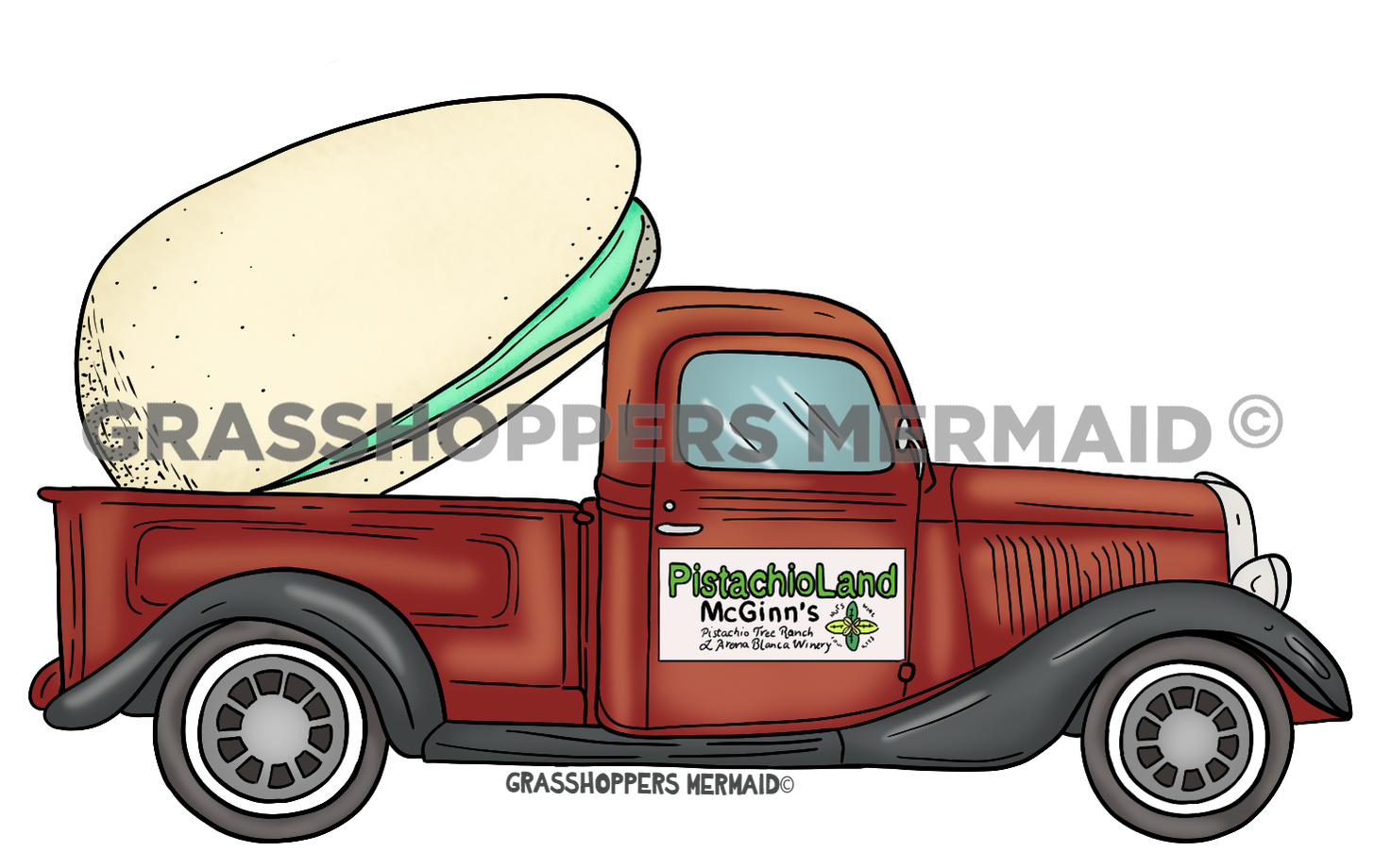 Biggest Pistachio Truck