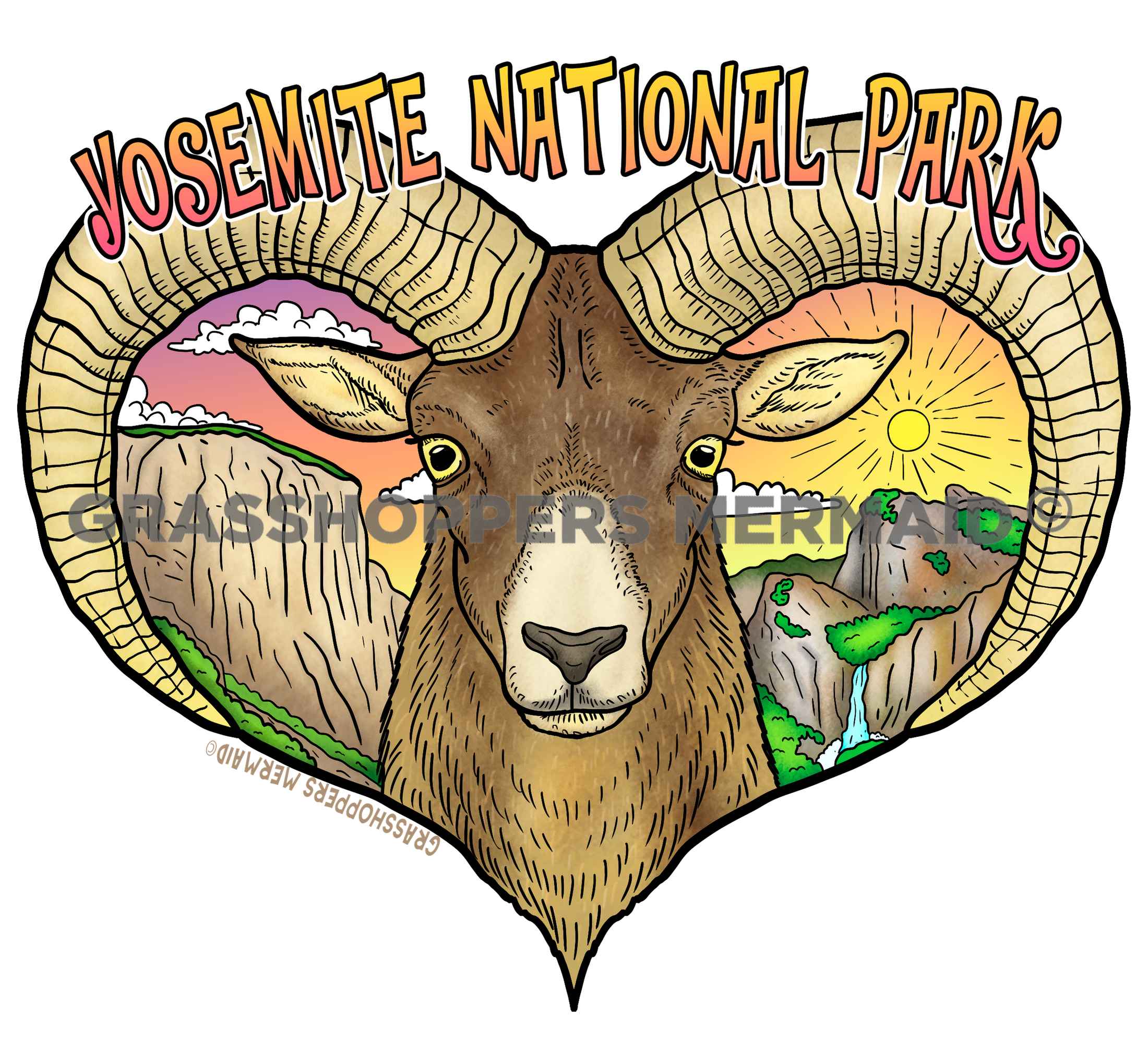 Bighorn Sheep Yosemite
