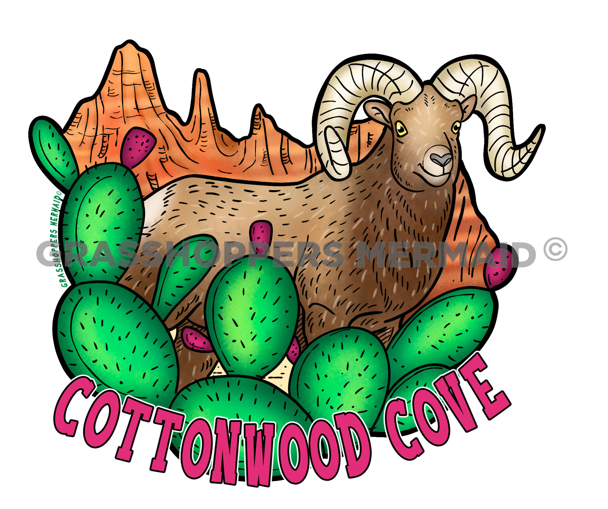 Bighorn Ram Cactus Life