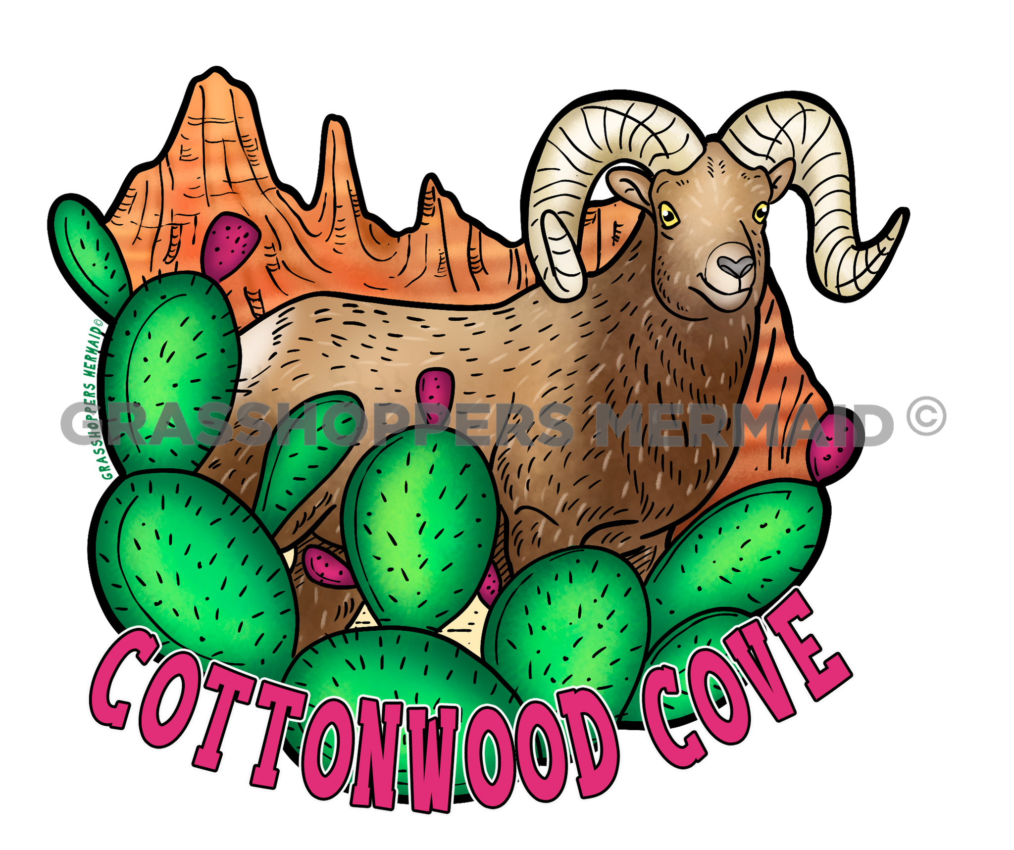 Bighorn Ram Cactus Life