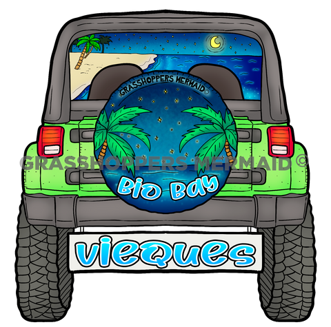 Bioluminescent Jeep
