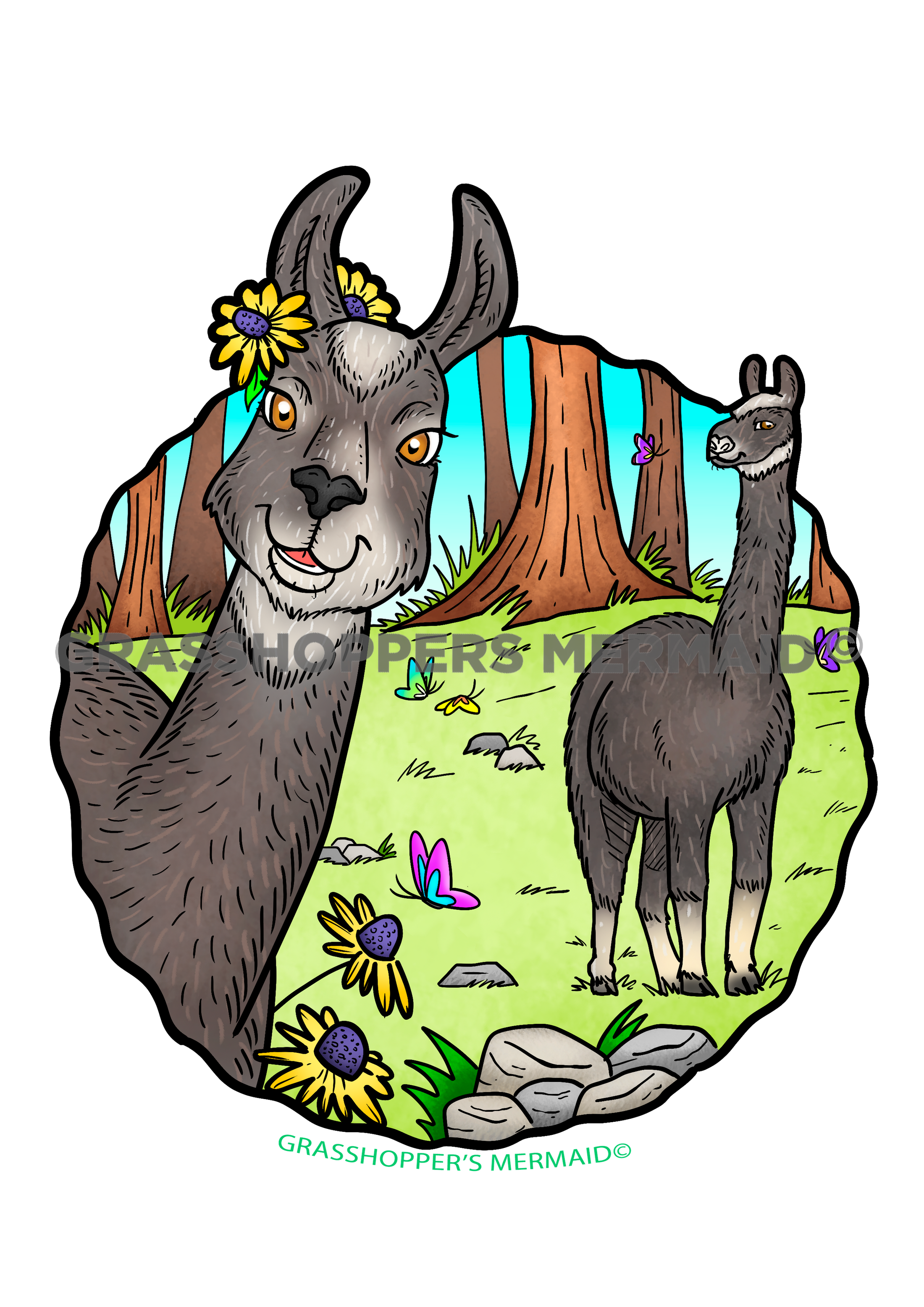 Black Llamas
