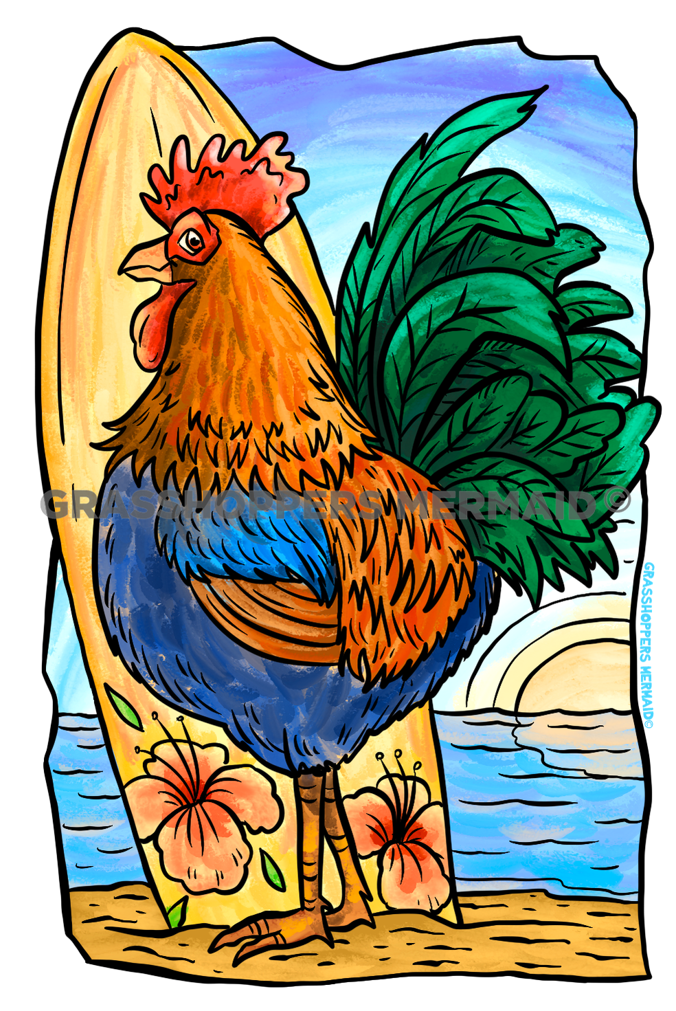 Blue Rooster Surf Day