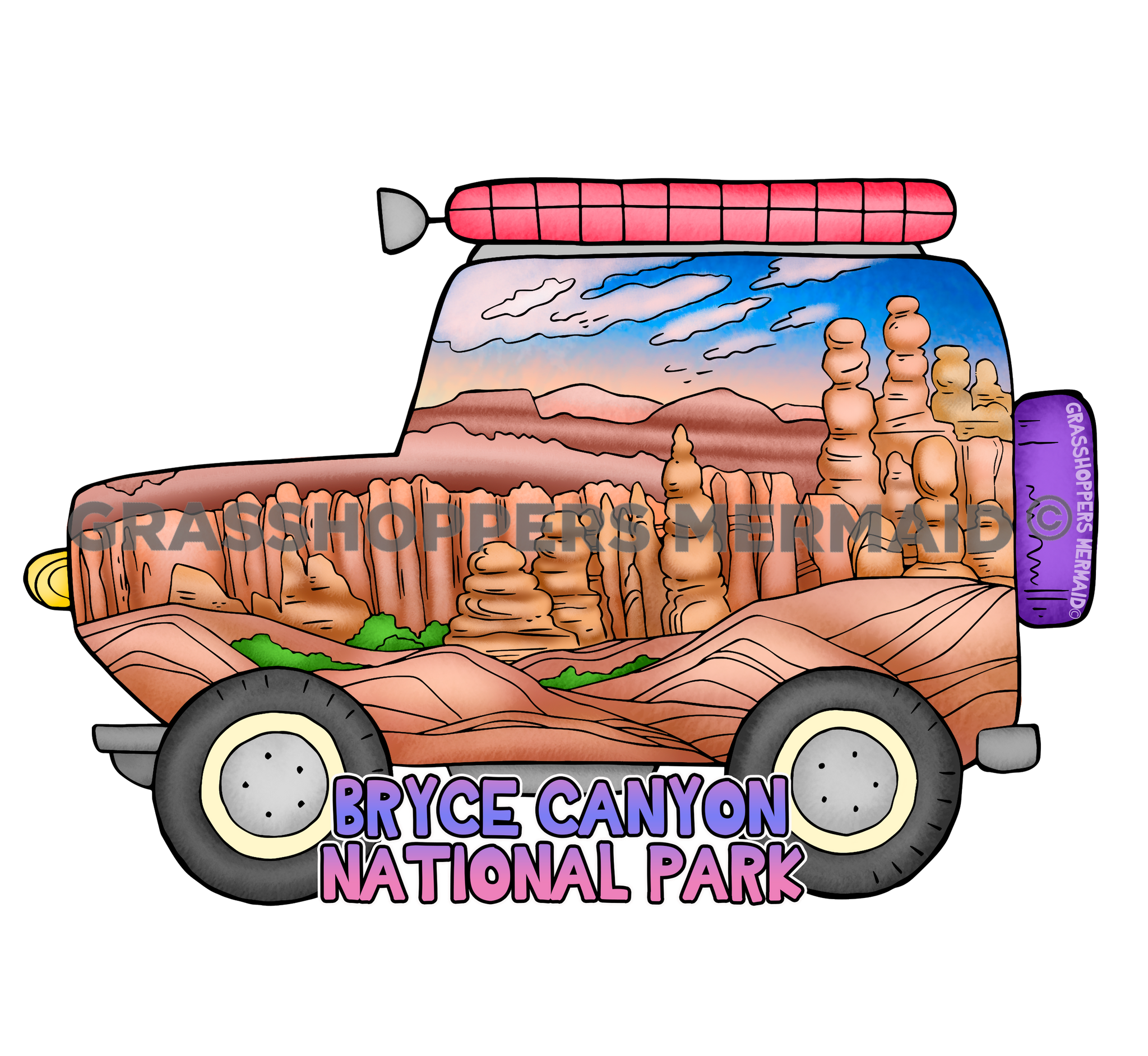 Bryce Jeep Outline