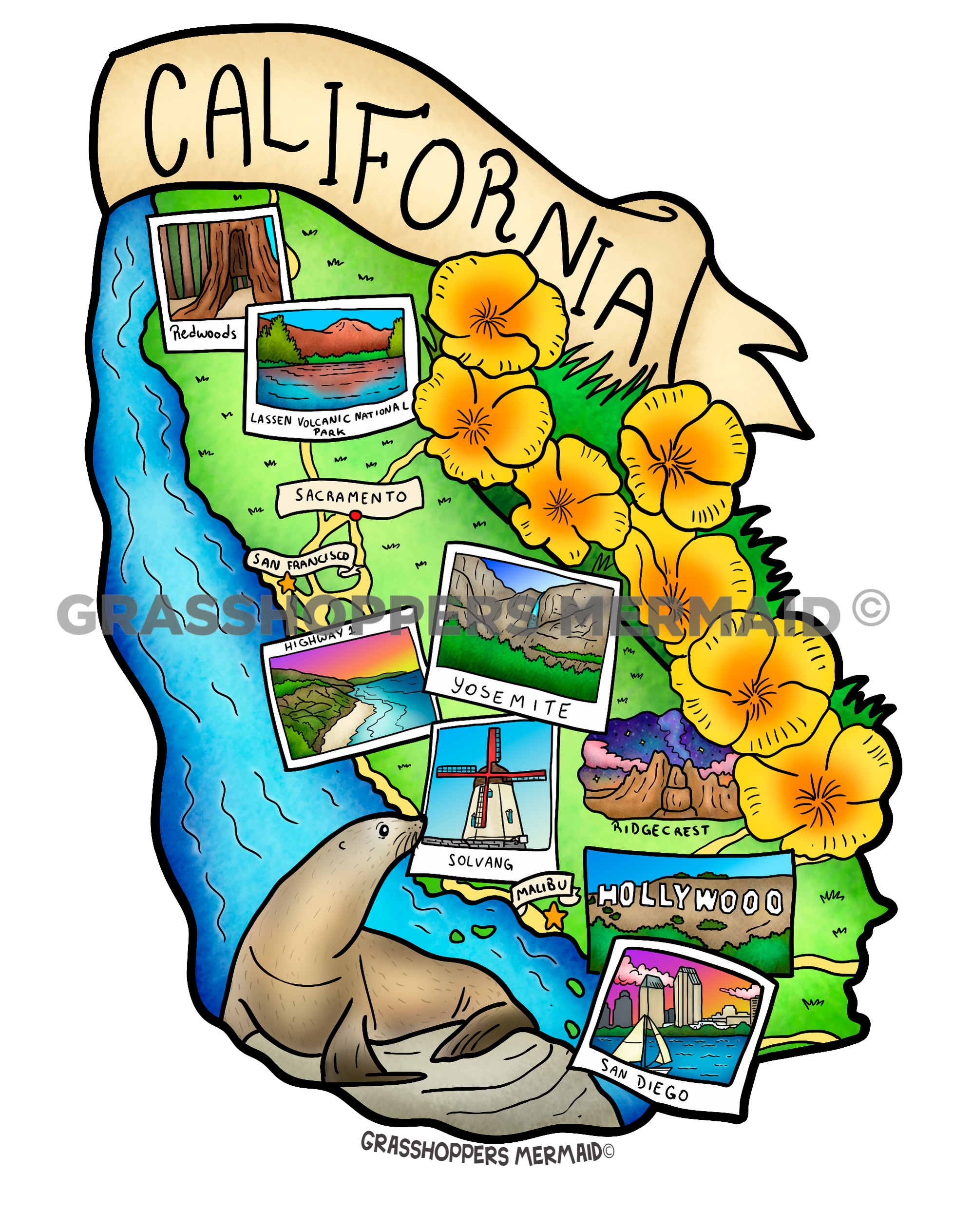 California State Map