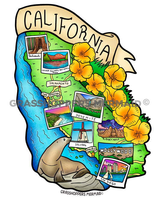California State Map