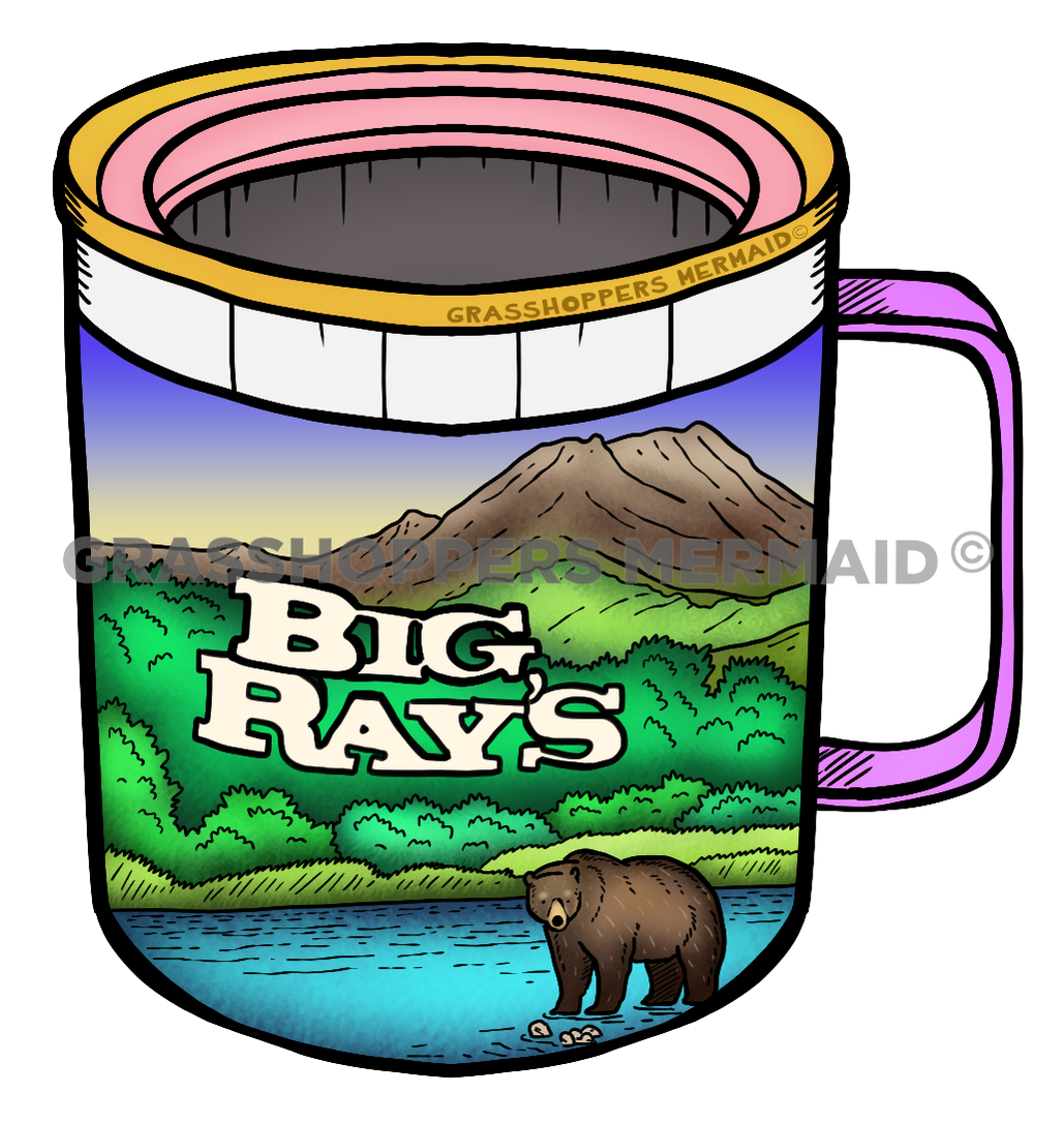 Camping Bear Mug