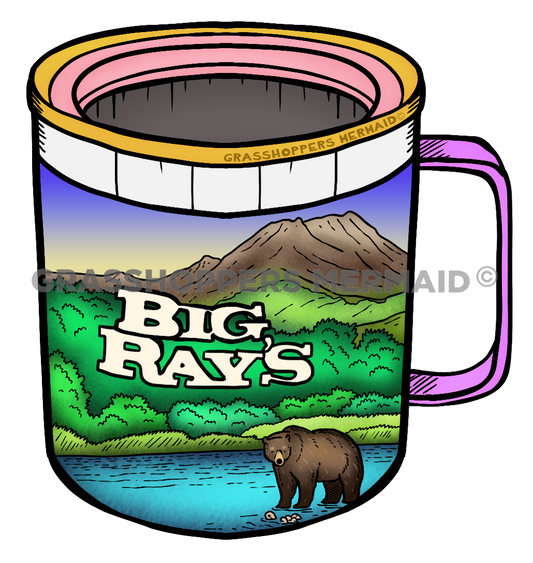Camping Bear Mug