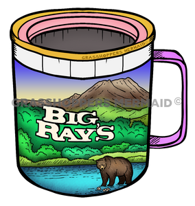 Camping Bear Mug