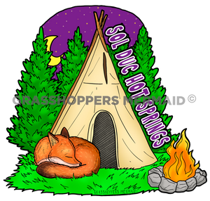 Camping Dreams Fox