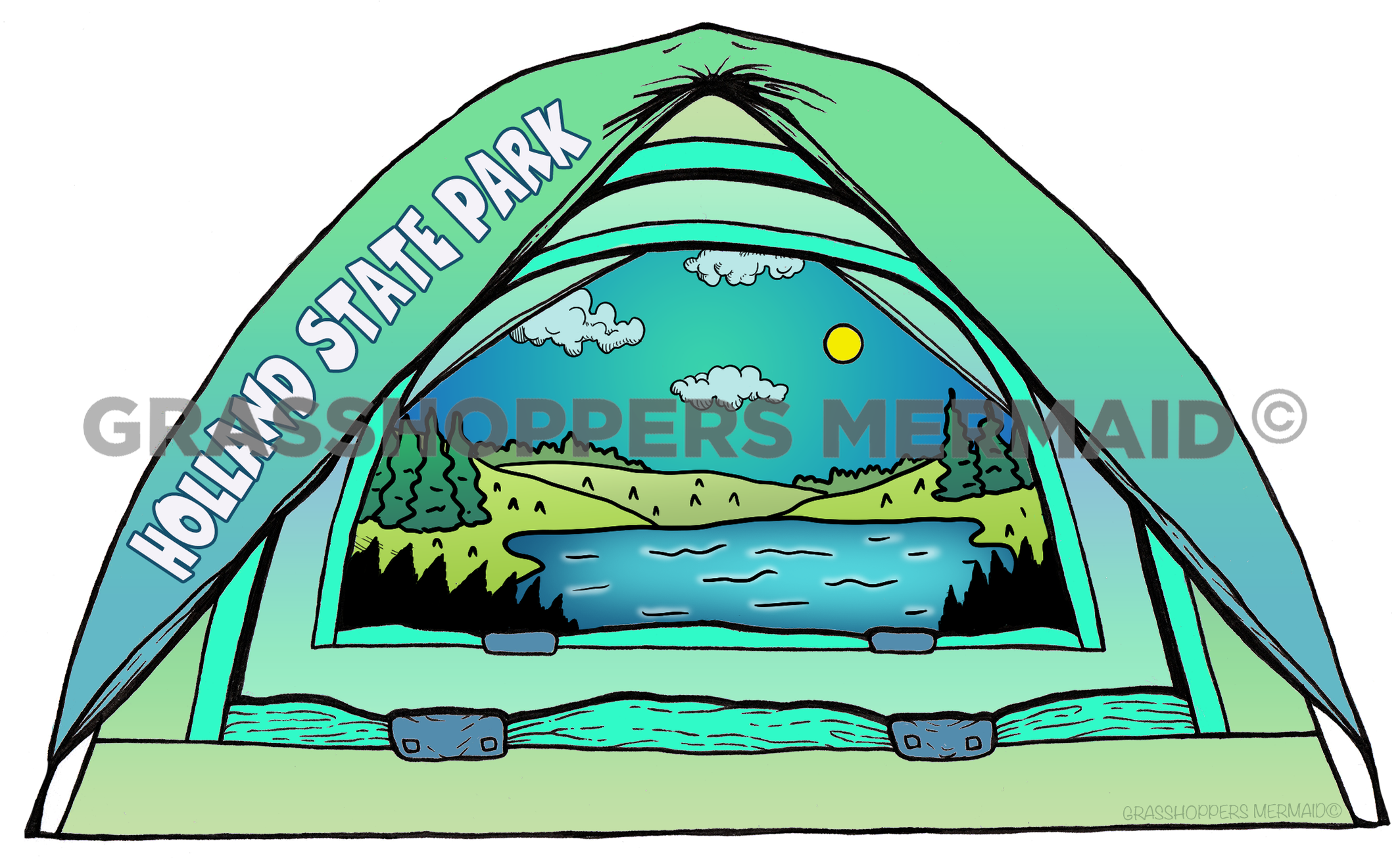 Camping Lake Tent