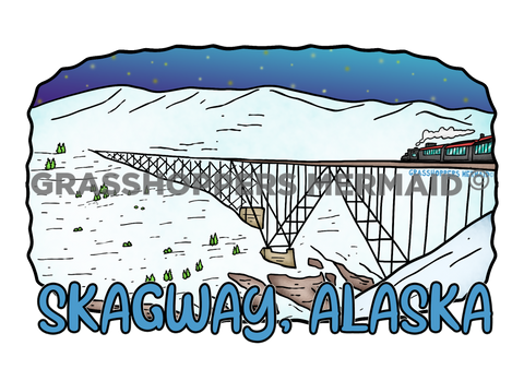 Cantilever Bridge Winter