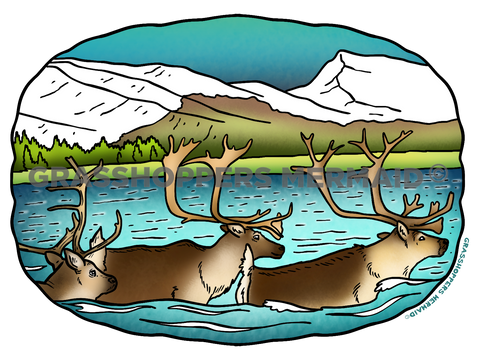 Caribou Crossing Herd