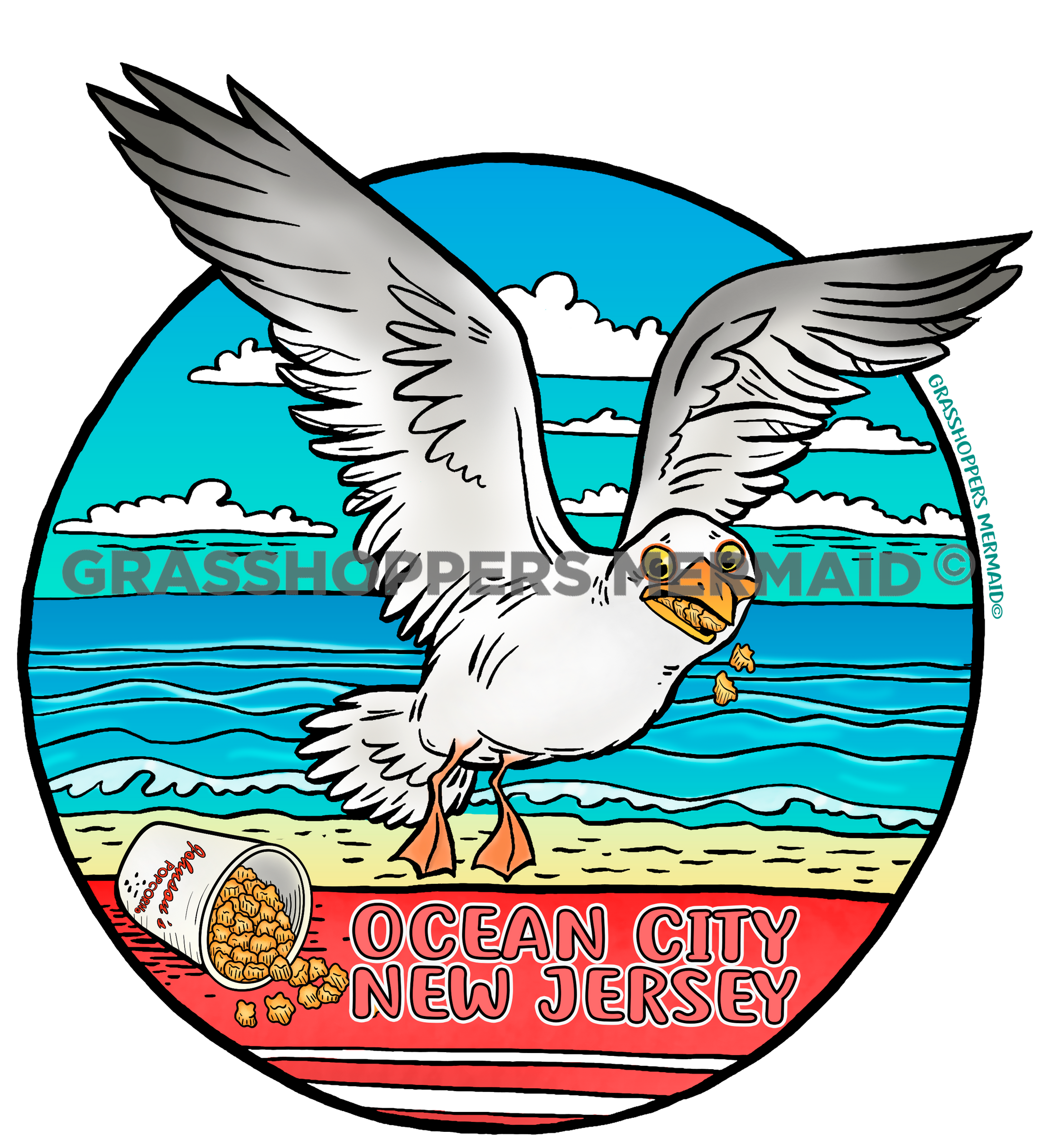 Caramel Corn Seagull