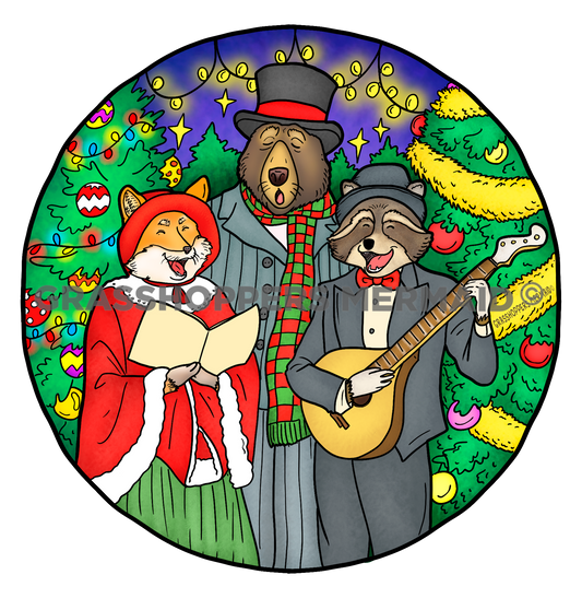 Caroling Animal Trio